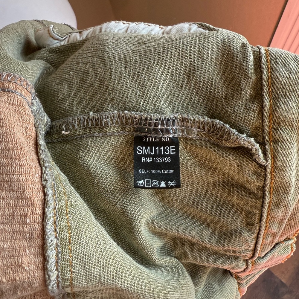 POL patchwork Corduroy Jacket with Star Accents - image 7